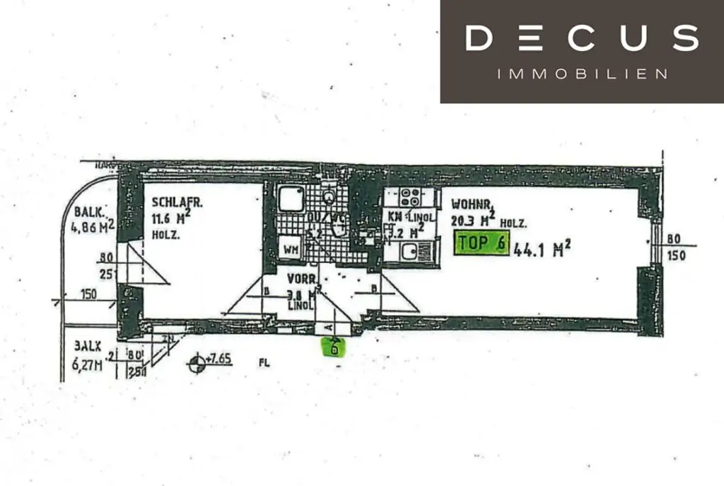 | CHARMANTE 2-ZIMMER-WOHNUNG MIT SONNIGEM BALKON | GRÜN- & SCHLOSSBERGBLICK | ca. 44,1m² | 2.OG | IDEALE LAGE