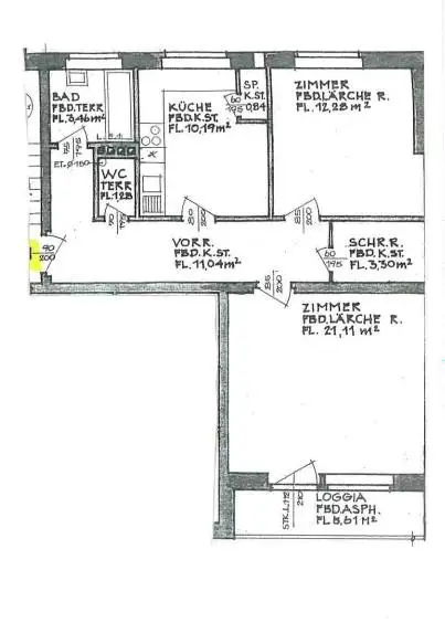 Gemütliche 2-Zimmer-Wohnung mit Loggia - TOP 4 - Nahe dem Wander- und Erholungsgebiet Hohe Wand