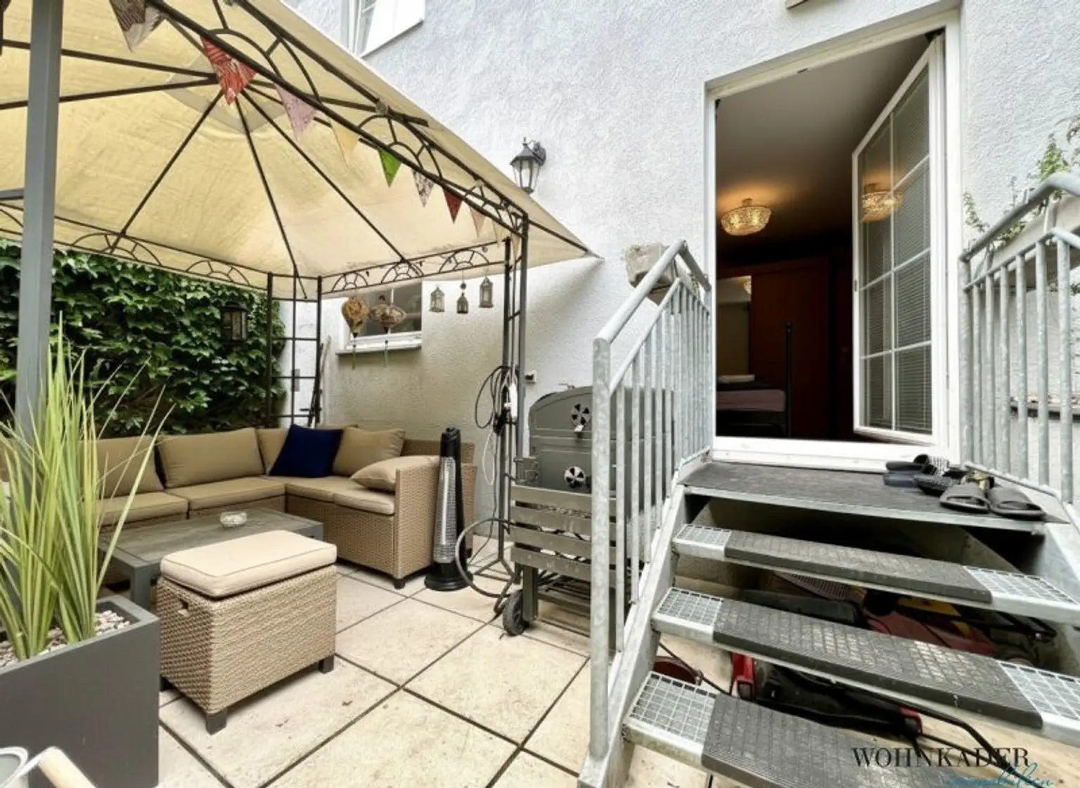 Großzügige 2-Zimmer-Gartenwohnung – ein Ruhepol mit 80 m² Außenfläche