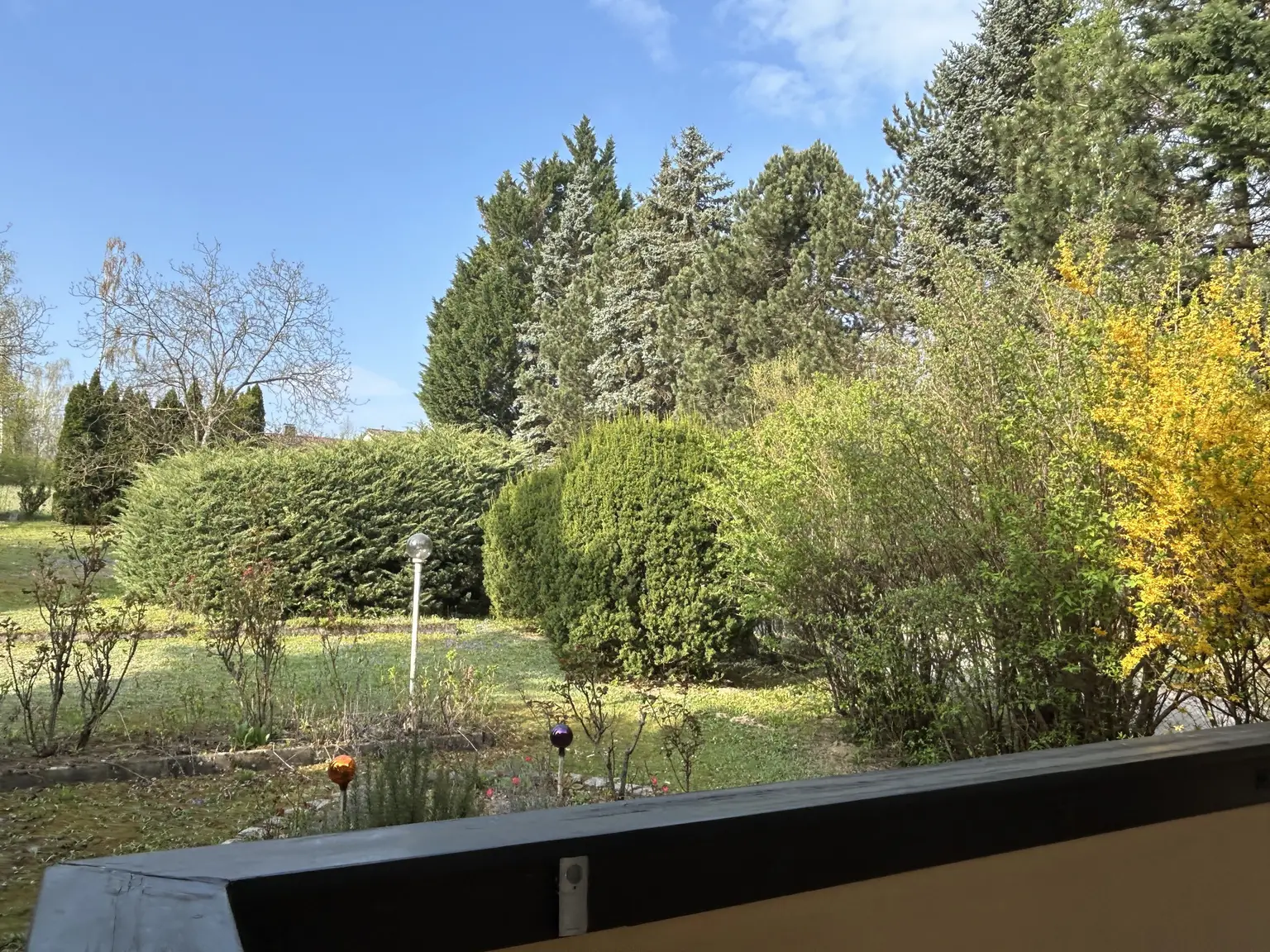 Gartenblick von der Terrasse