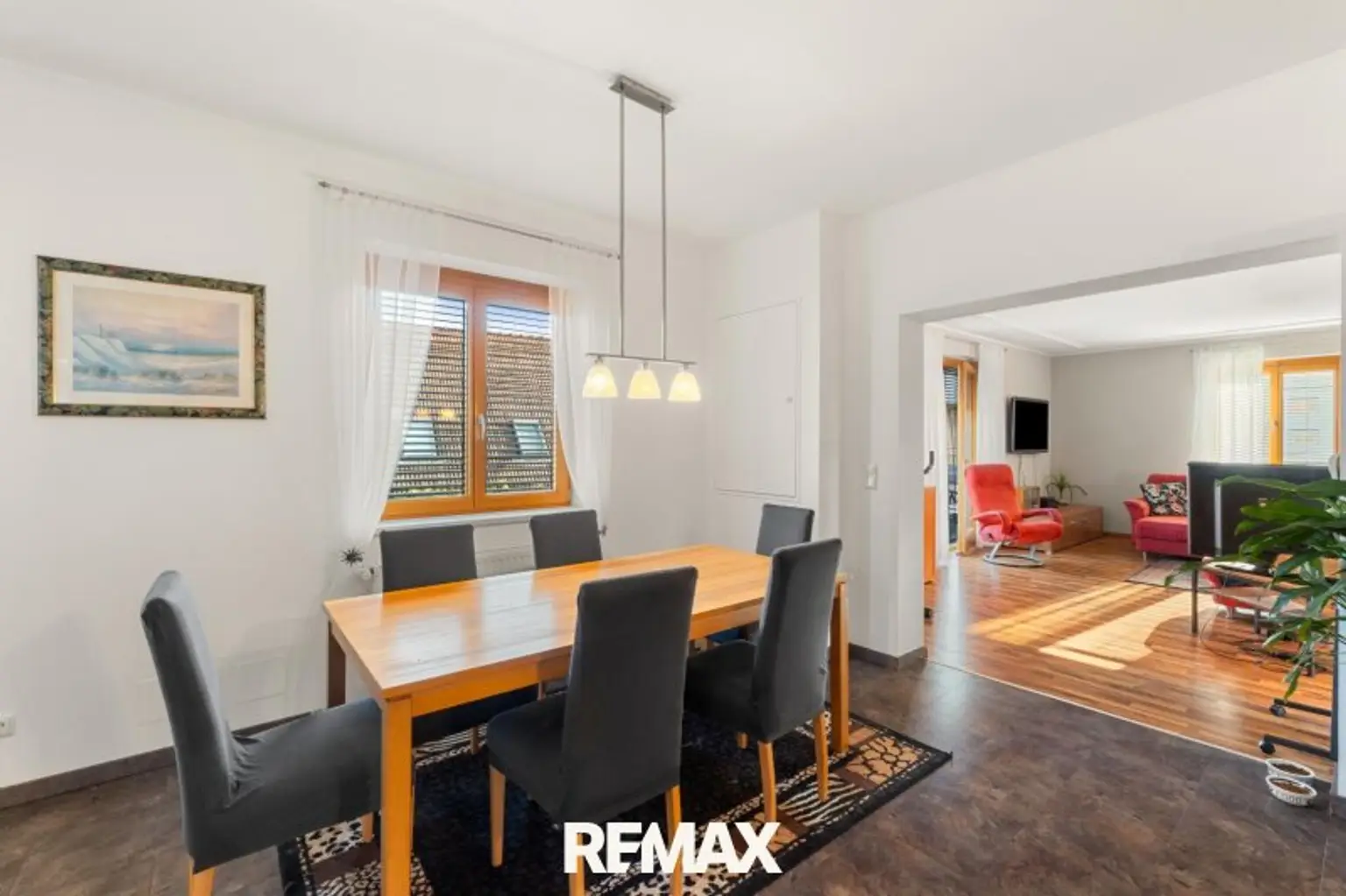 Essbereich Wohnzimmer