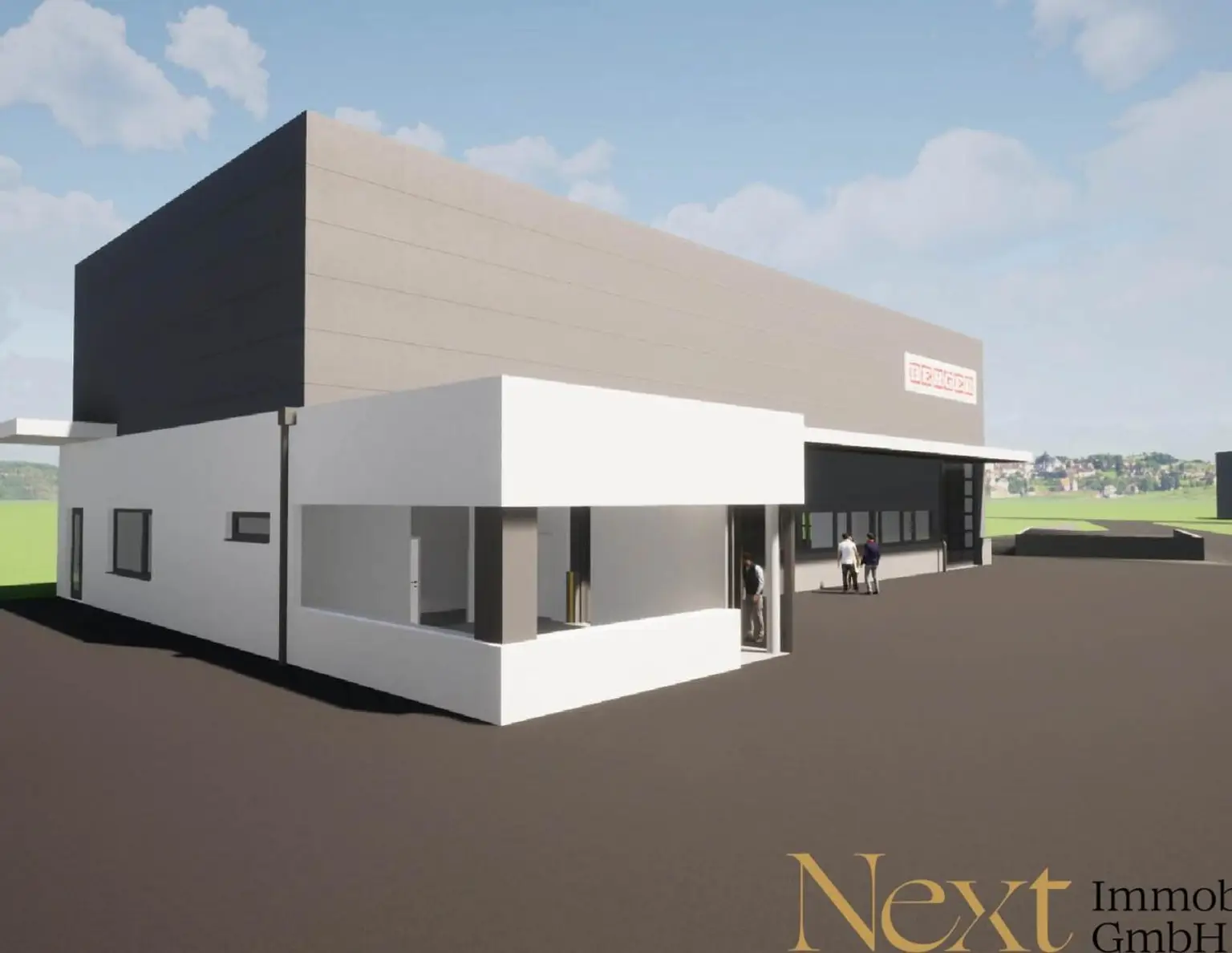 NEUBAU! Lager-/Produktionshalle samt Büroflächen in Schlatt bei Lambach zu vermieten!