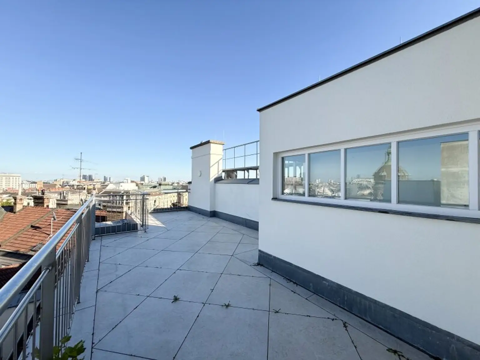 Exklusive 3-Zimmer-Dachgeschoßwohnung mit Klimaanlage und Dachterrasse – Kärntner Ring, 1010 Wien
