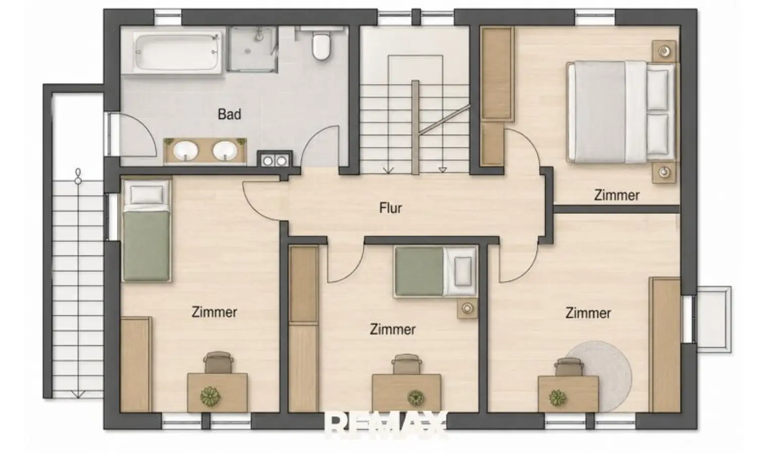 2D Grundriss OG