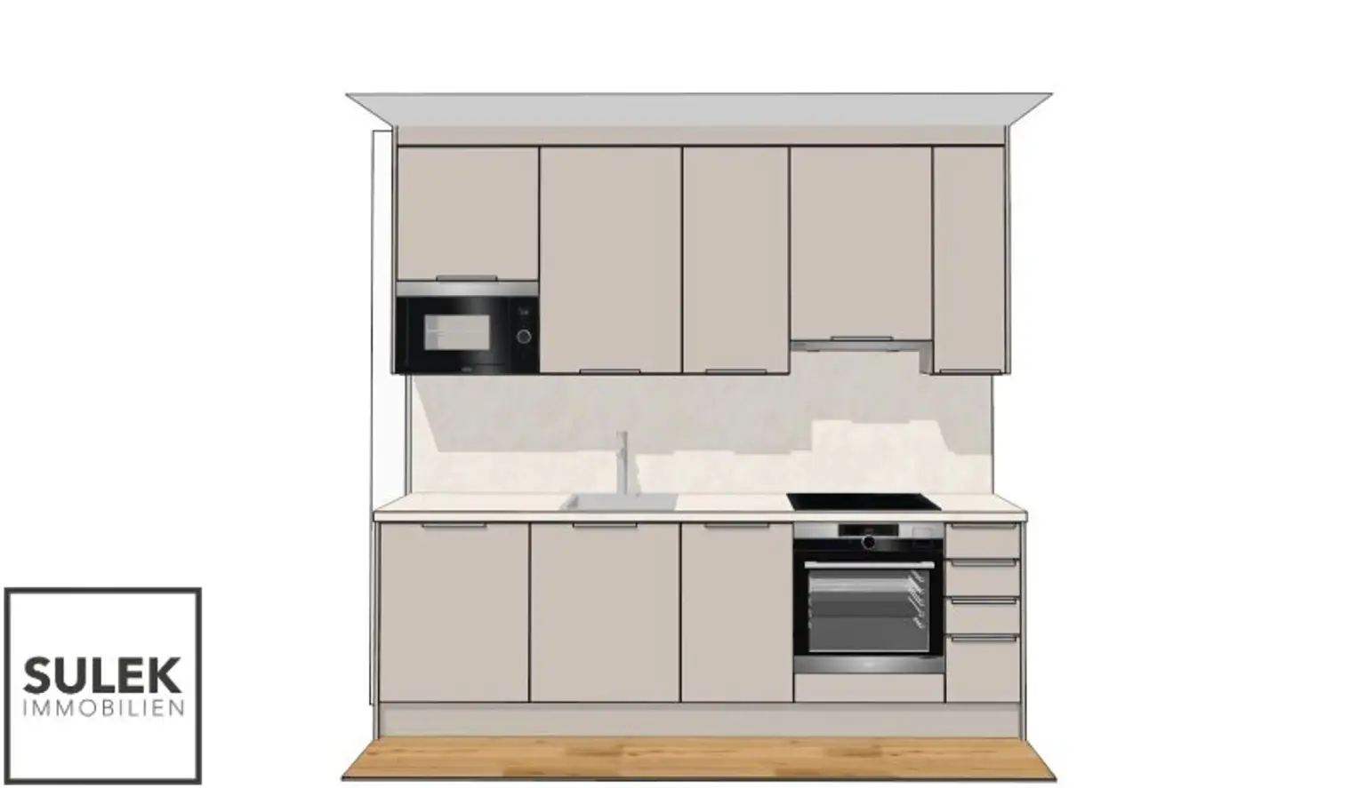 Erstbezug! Perfekt geschnittene 2 Zimmer Wohnung mit Balkon & top Anbindung (U4, U6, uvm.)
