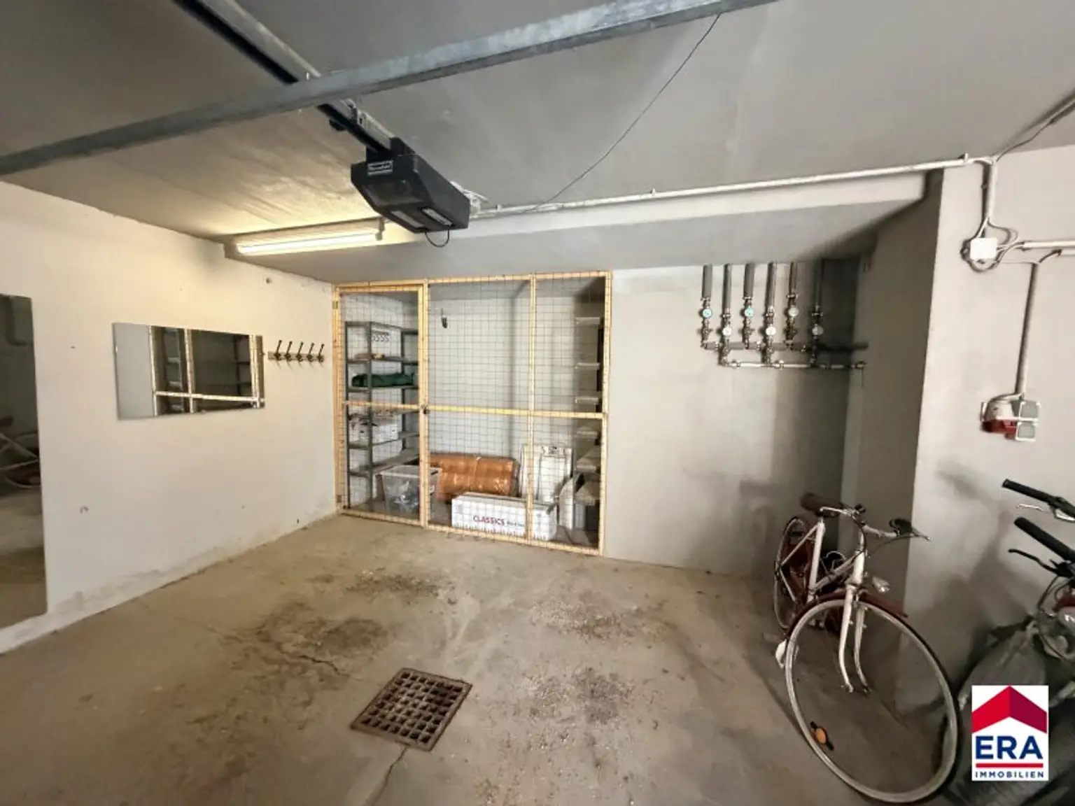 Garage und Kellerabteil