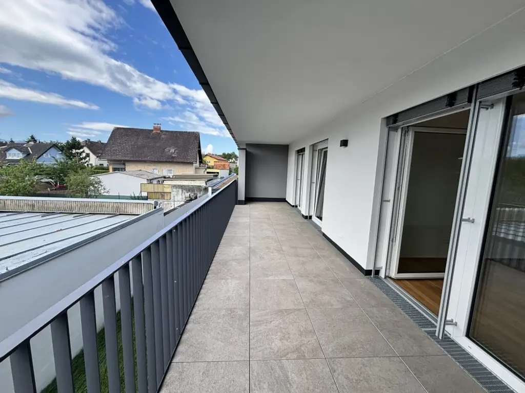 Neubau 3-Zimmer Mietwohnung mit Balkon und mit Kaufoption in Klagenfurt