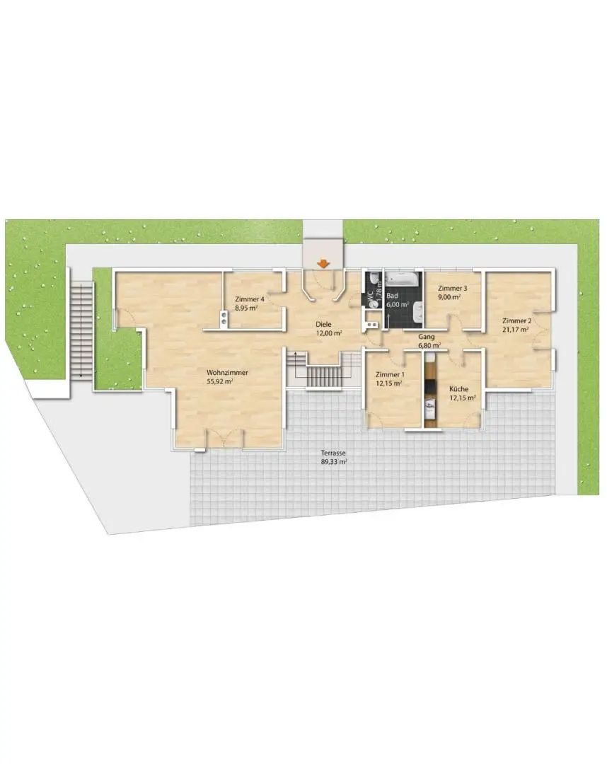 Grundriss Erdgeschoss