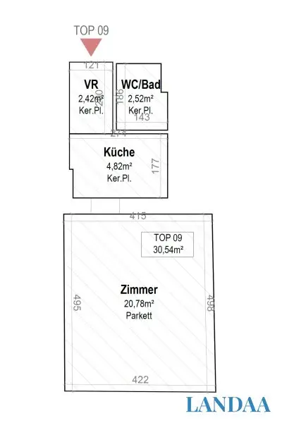 ++NEU++ Modern im Altbau - wunderschöne 1 Zimmer Wohnung! Ideal auch zur Vermietung – Top Zustand