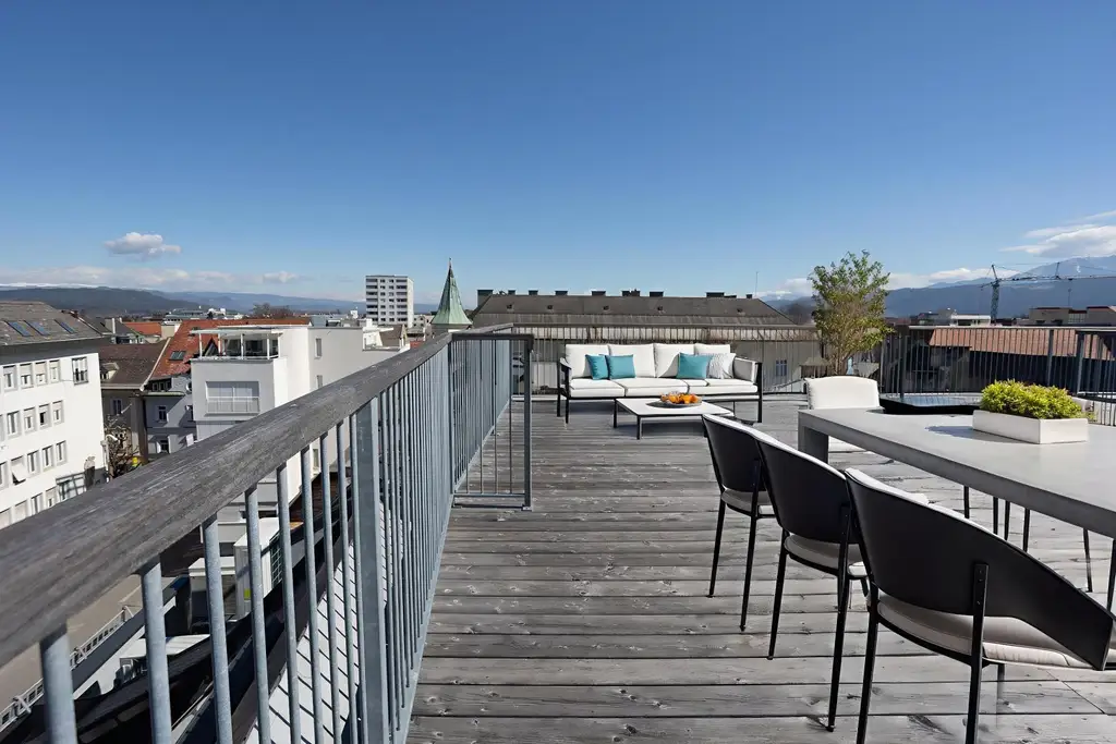 Moderne Maisonette mit 3 Terrassen im Herzen der Innenstadt