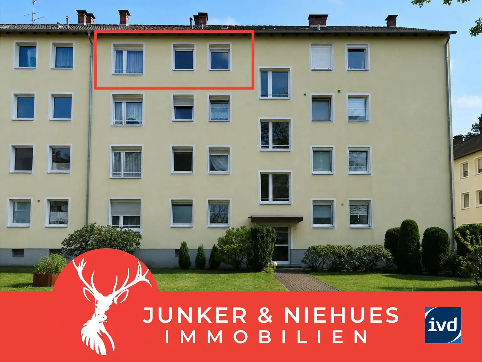 Attraktive 3-Zimmer-Wohnung in Sennestadt – zentral gelegen mit Balkon