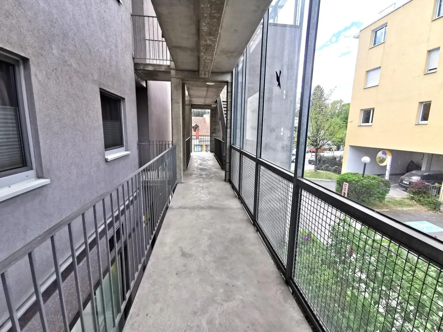 Gang zur Wohnung