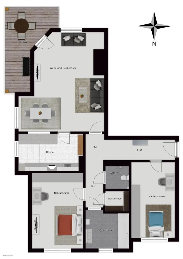 "Wohnlust" - 3,5 Zimmerwohnung in St. Martin am Tennengebirge