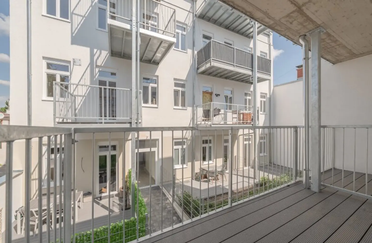 ++NEU++ Fantastischer 3-Zimmer Neubauwohnung mit zwei Balkonen, Ruhelage im Hof!