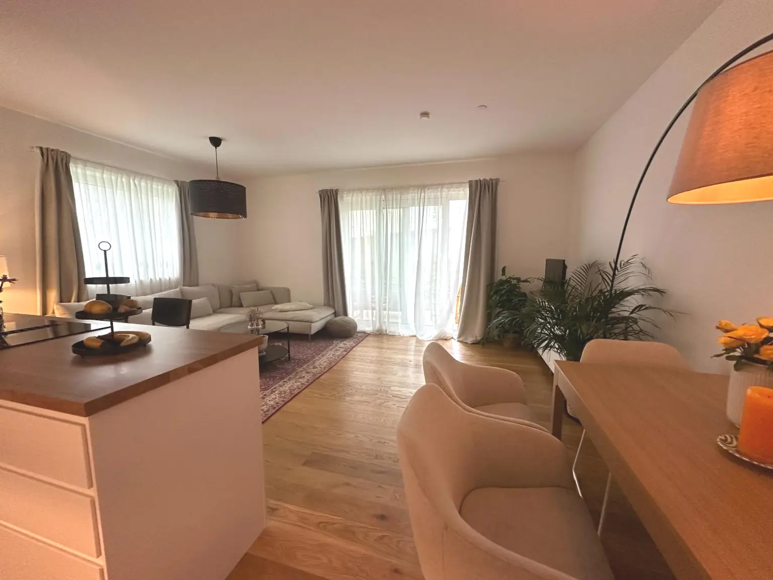 Vermietete Anlegerwohnung mit Garten – moderne Wohnqualität in ruhiger Lage