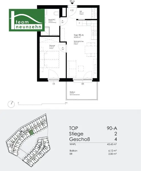 Lichtdurchflutete 2-Zimmer-Wohnung nahe der Alten Donau - ab 01.11.2025 verfügbar!