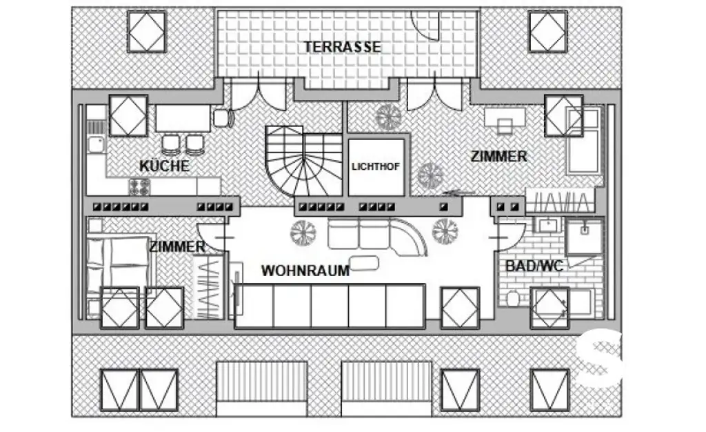 #SQ - ÜBER DEN DÄCHERN WIENS! LUXURIÖSE DACHTERRASSEN-WOHNUNG MIT BLICK AUF DIE GLORIETTE