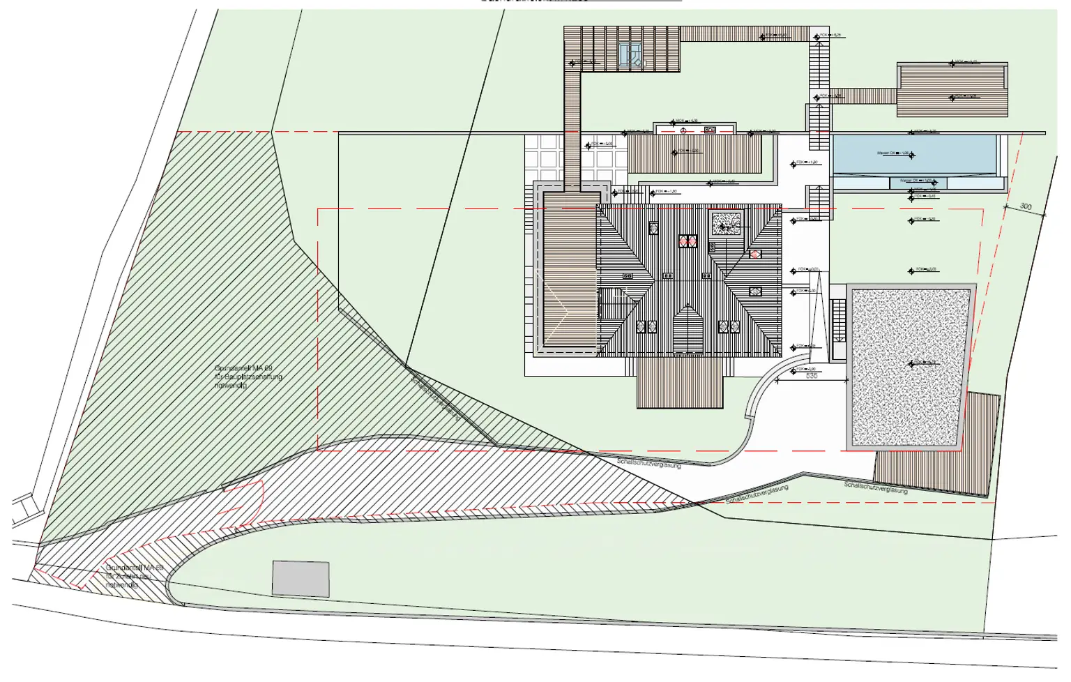 Edelrohbau-Villa, Herrschaftlicher Wohnsitz am Fuße des Kahlenberges an der Donau. Teilrestauriert entkernt und komplette Ausbauplanung.