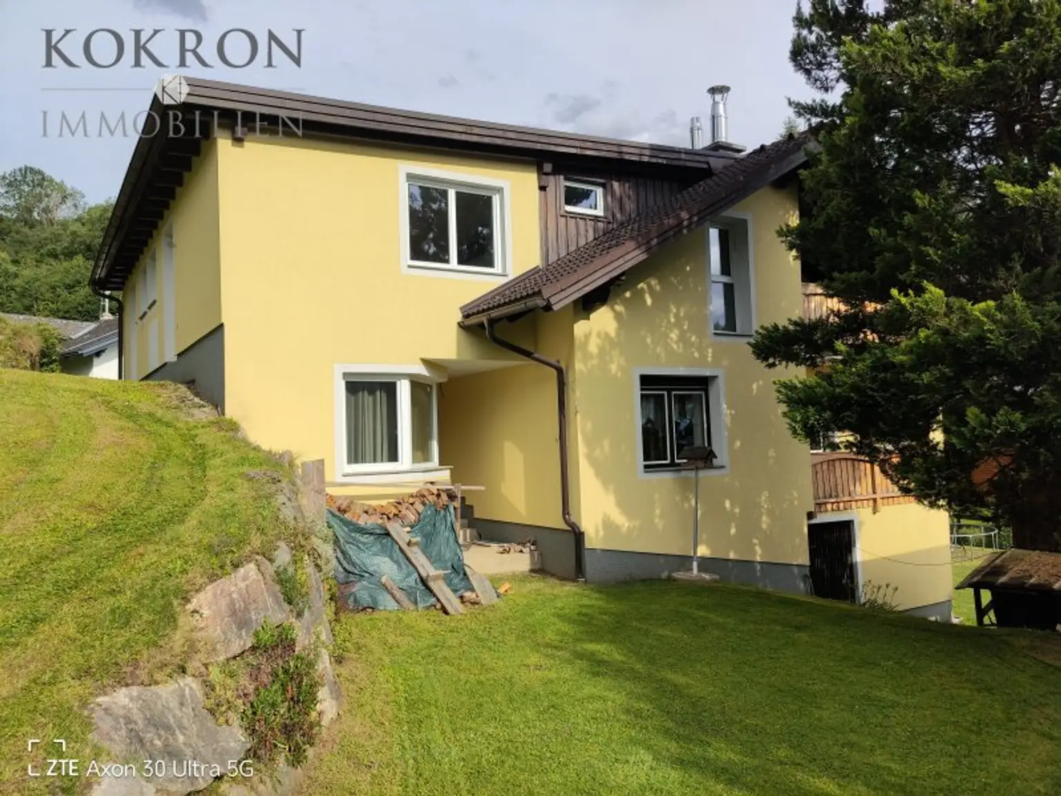 Das 2-Familienhaus von außen