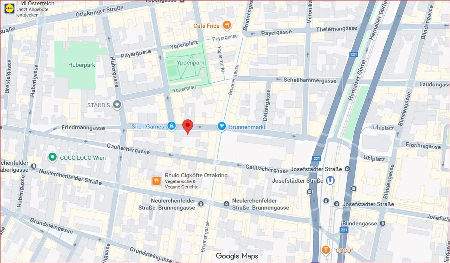 Loggia-Familien-Wohnung nahe U6 und Brunnenmarkt