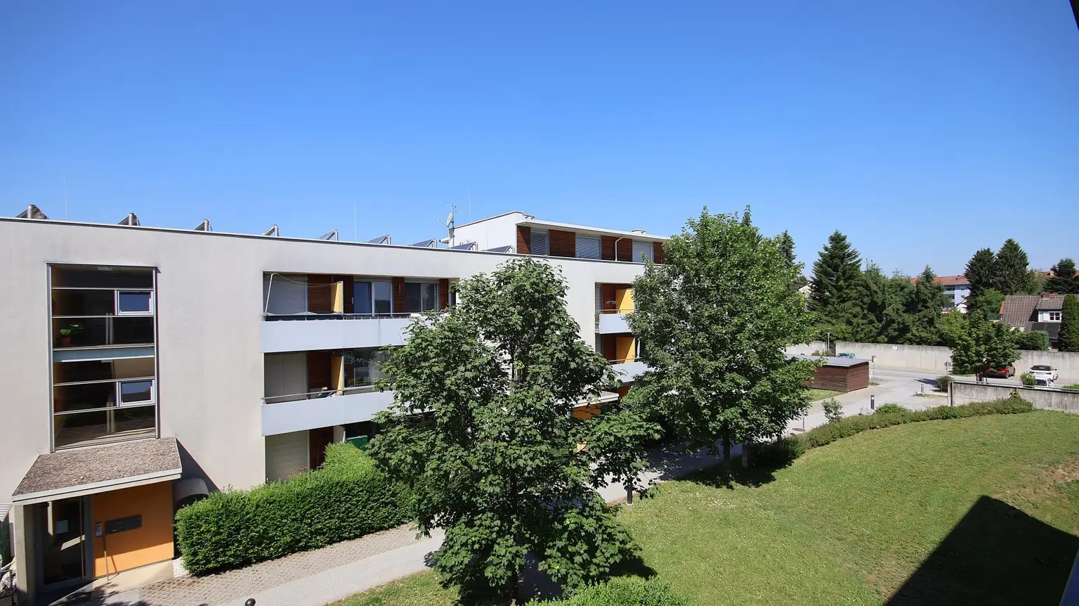 Ausblick vom Westbalkon