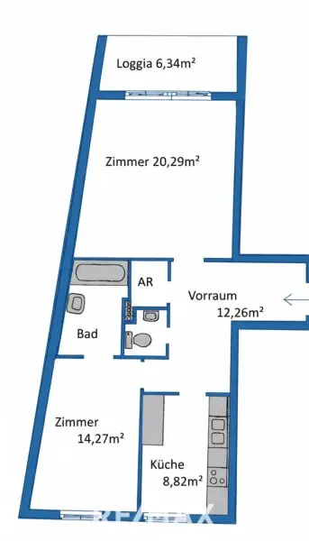 Grundriss - Skizze ohne Gewähr