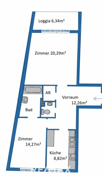 Grundriss - Skizze ohne Gewähr