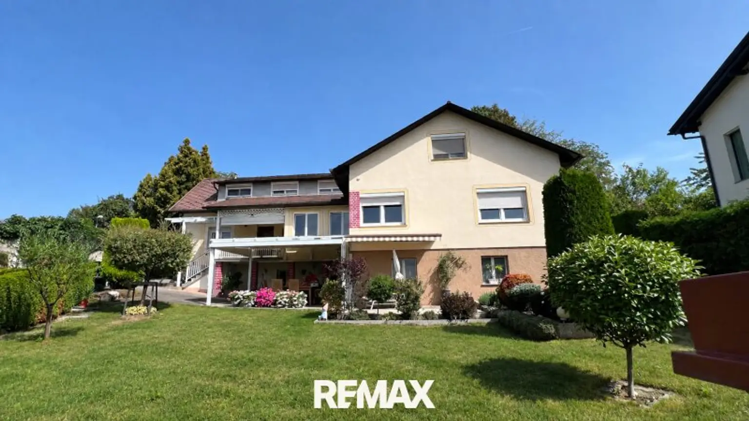Blick zum Haus