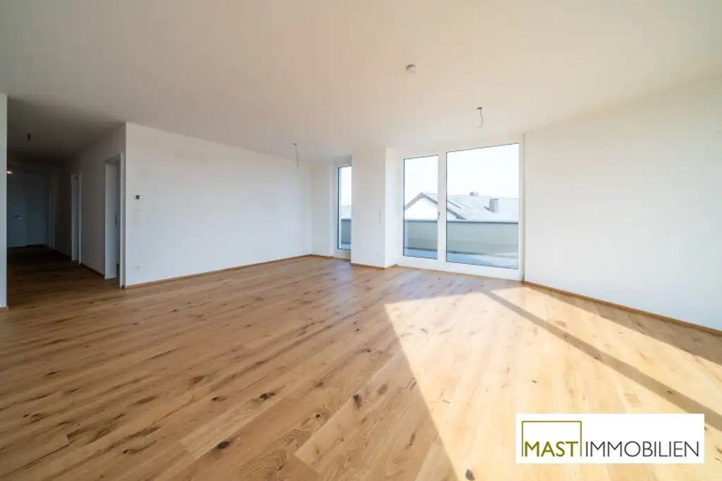 *Sommer 2025* UNIKAT! Großzügige 4-Zimmer Wohnung mit Dachterrasse und Gründach!