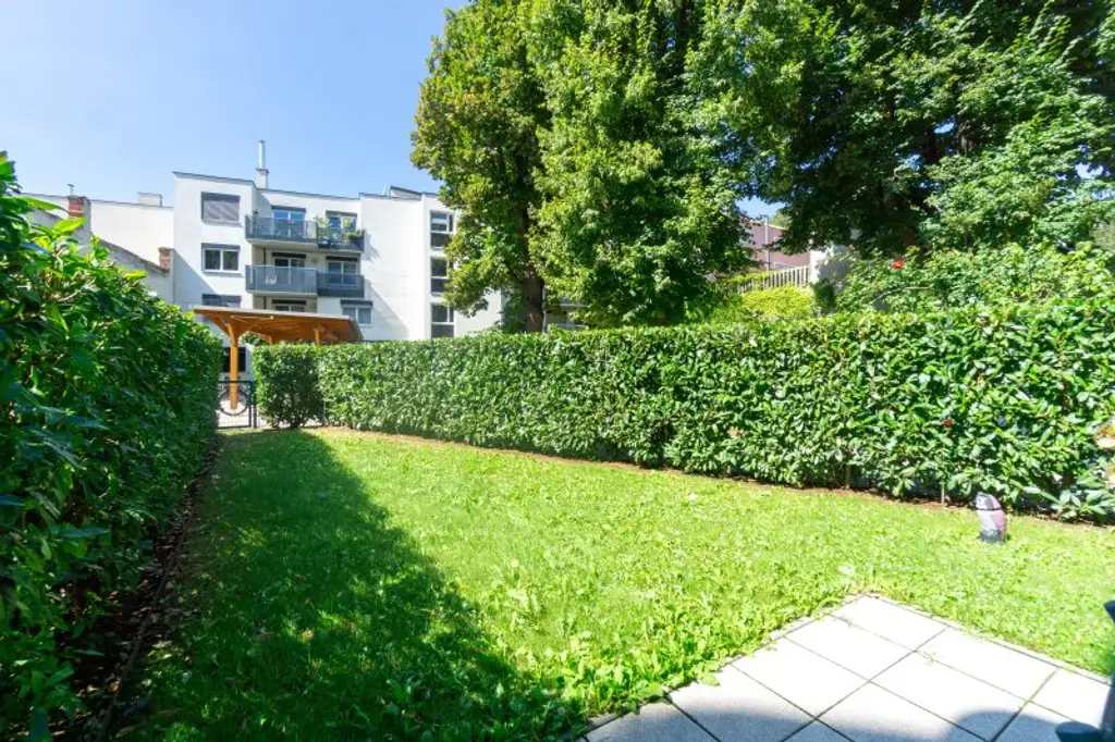 Entzückende 2-Zimmer-Wohnung mit 70 m² Garten in bester Penzinger Lage