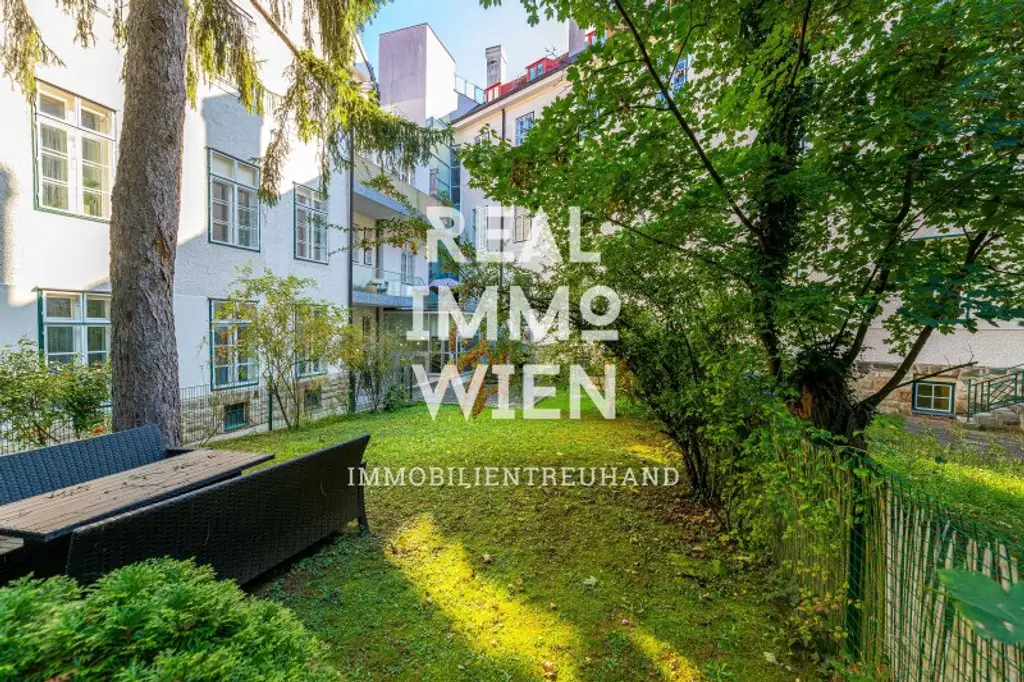 Exklusive Rarität Wohnung in 1190 Wien mit Garten und Loggia