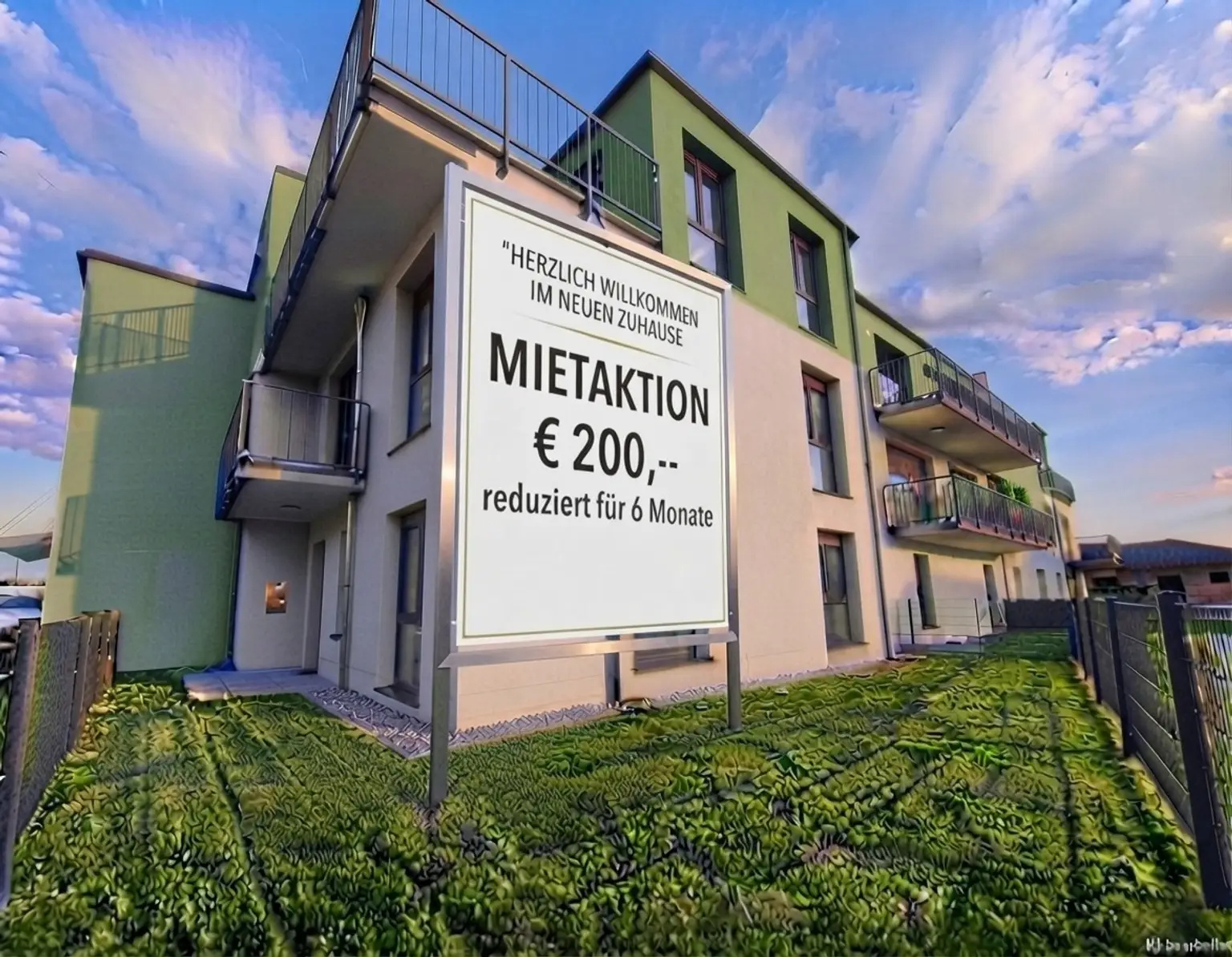 Südwestseitige Eckbalkonwohnung mit sonnigem Weitblick