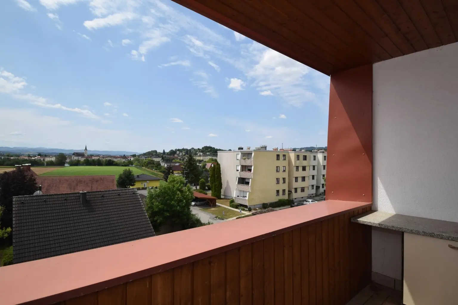 Ausblick von der Loggia