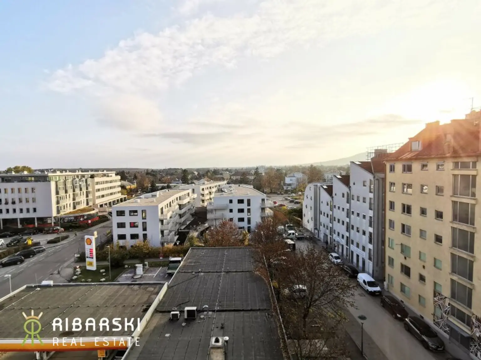 Ausblick Wohnzimmer Süden