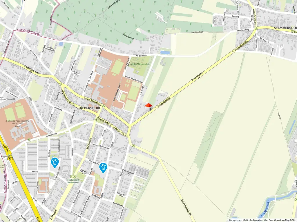 Geolyzer Kartenausschnitt