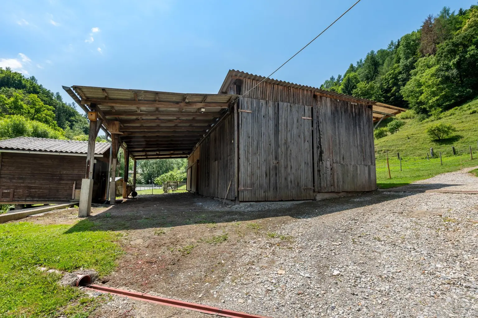Landwirtschaftliches Anwesen mit großzügigem Bauland nahe Thalersee