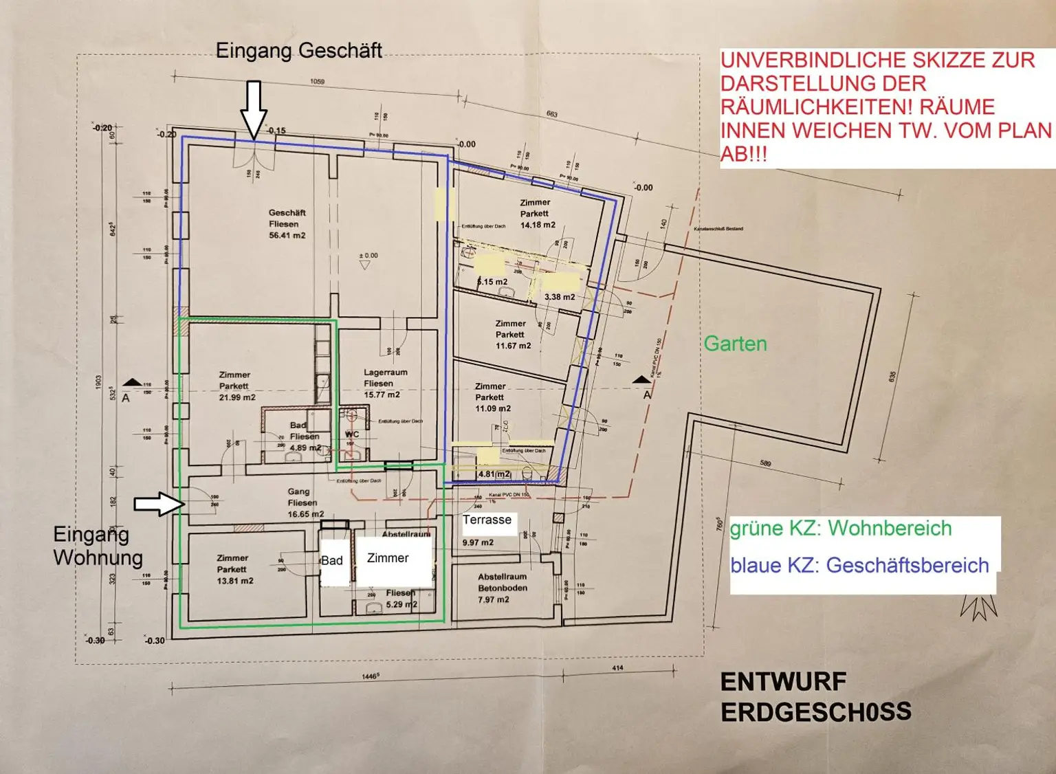 Haus mit Geschäftslokal