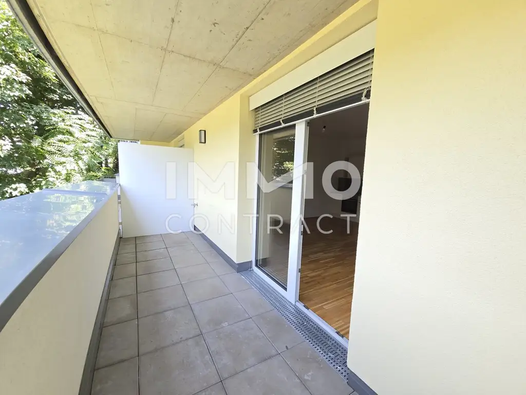 Neuwertige, geförderte 2 Zimmer-Wohnung mit Balkon in Eggenberg -  Eckertstraße 56a - Top 15