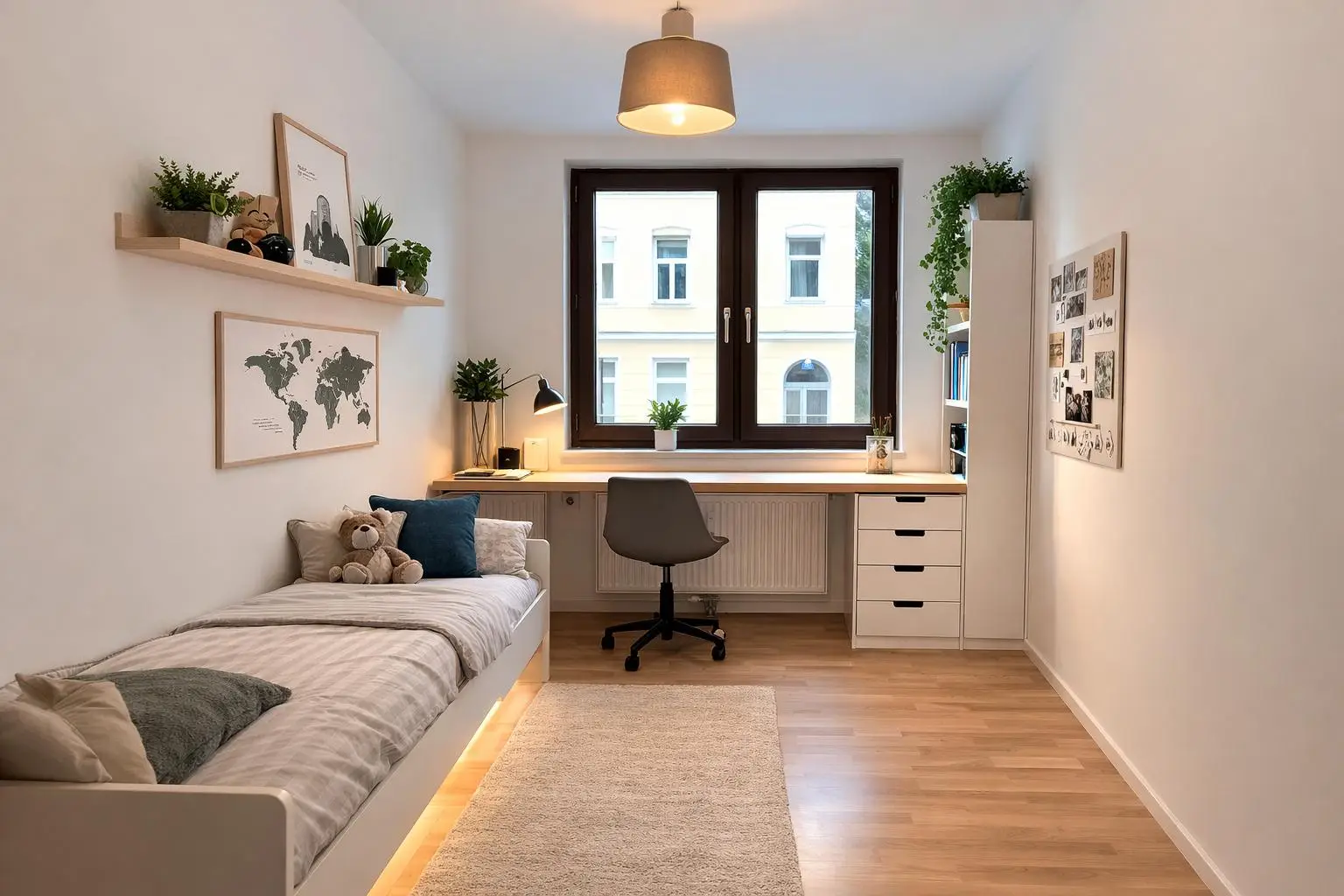 Arbeitszimmer (virtuell eingerichtet)