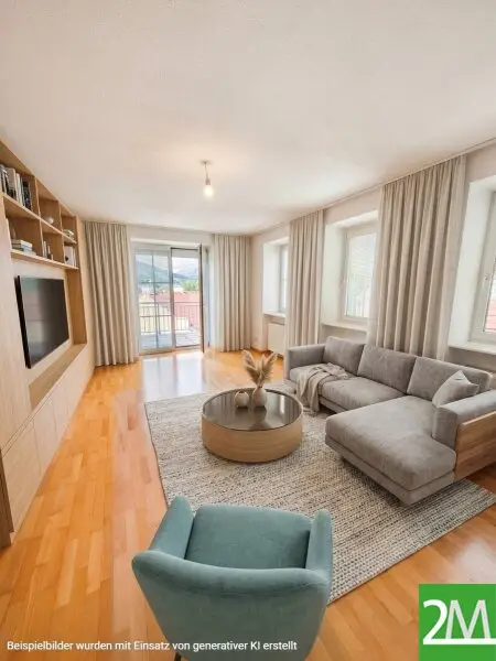 Wohnzimmer (KI bearbeitet)