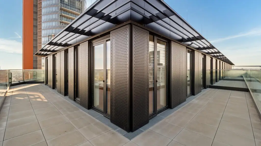 DC-Flats - Terrassenwohnung im obersten Tower Stock - mit Blick über Wien - 3 Zimmer