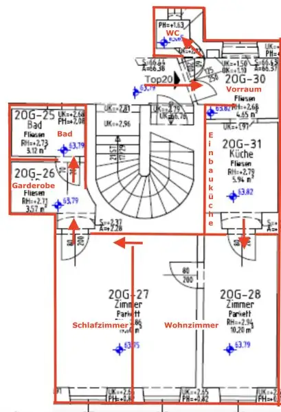 Wundervolle 2 Zimmer- Wohnung