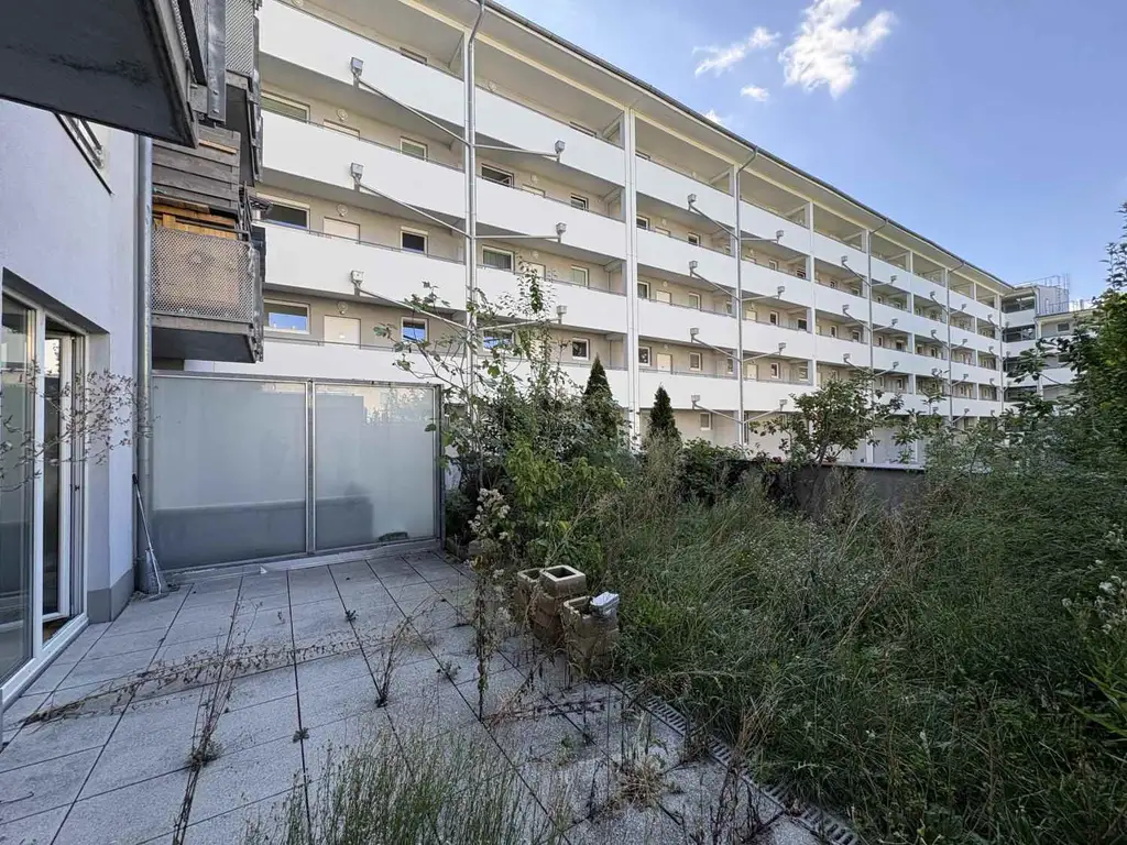 Geförderte Maisonettewohnung -
4 Zimmer mit Garten, Balkon und Loggia