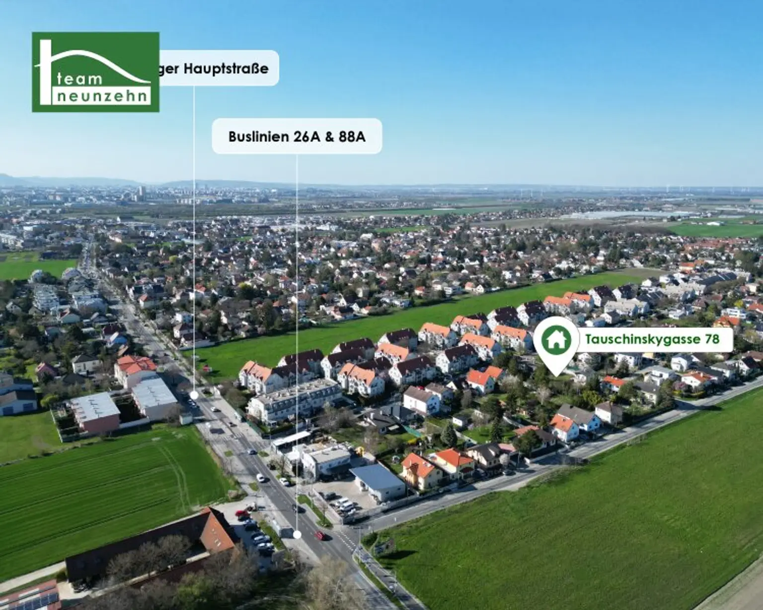 Modernes Wohnen mit Stil – Doppelhaus und Einfamilienhaus in Wien-Donaustadt - JETZT ANFRAGEN