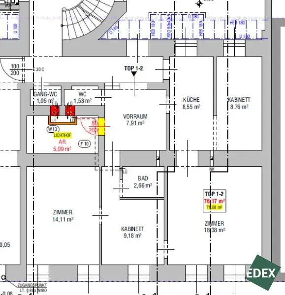 Sanierungsbedürftige 4-Zimmer-Altbauwohnung mit Potenzial nahe Venediger Au