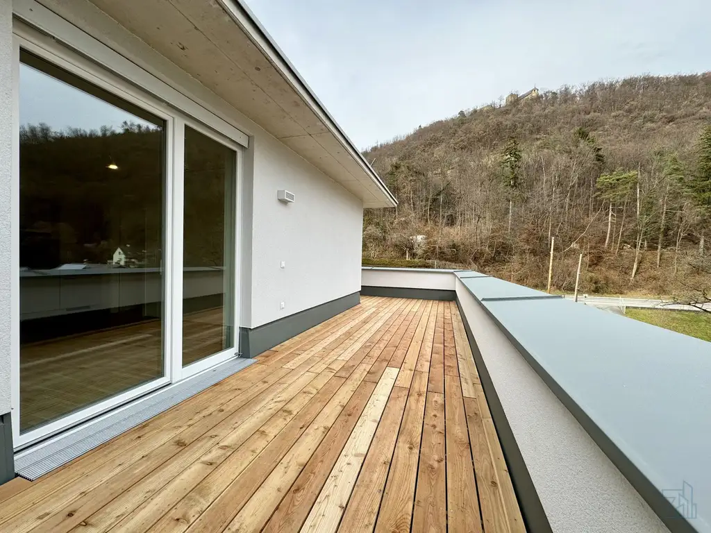 46 m² Dachterrassen-Wohntraum in Graz-Gösting – 2 Zimmer