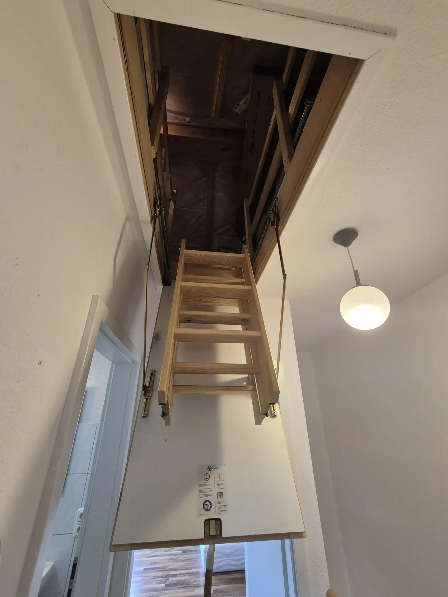 Aufgang zur Dachluke