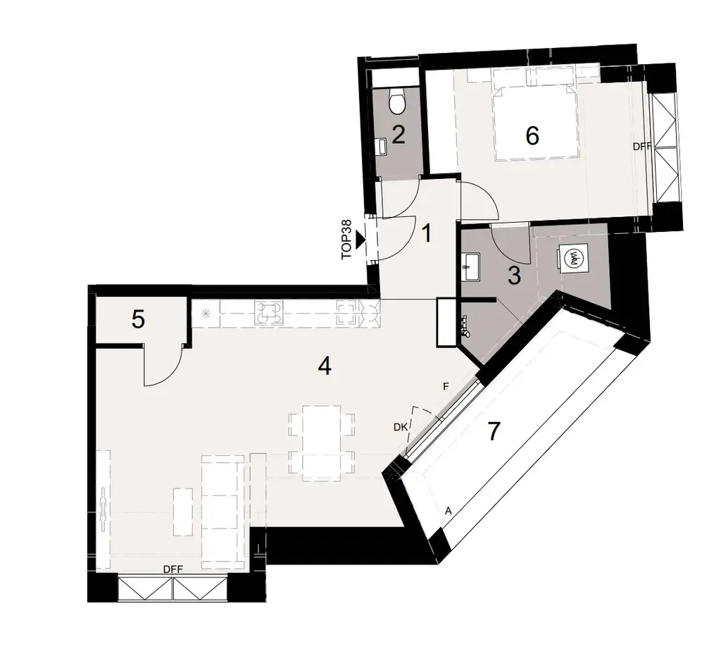 Modern wohnen, weniger zahlen: 3-Zimmer-Rabattaktion auf die ersten 6 verkauften Einheiten