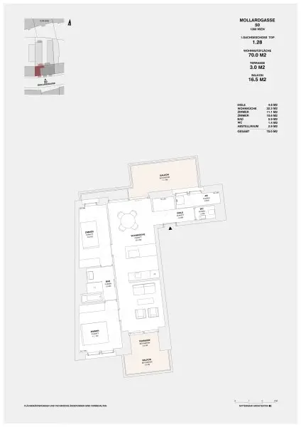 ++PROJEKT MOLLARD 50++ stilvolle 2-4-Zimmer-Wohnungen mitten im Herzen der Stadt