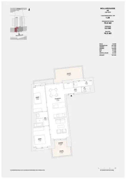 ++PROJEKT MOLLARD 50++ stilvolle 2-4-Zimmer-Wohnungen mitten im Herzen der Stadt